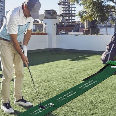 Putting Green Matte Puttingmatte Golf Indoor Minigolf Simulator Trainer Training