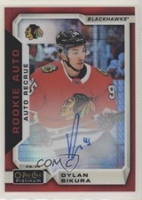 2018-19 O-Pee-Chee Platinum Rookie Autos Red Prism 11/50 Dylan Sikura Auto jg3