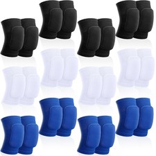 12 Pairs Volleyball Knee Pads for Dancers Soft Breathable Knee Braces for Men...