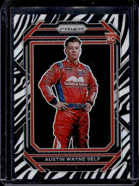 2023 Prizm Austin Wayne Self RC Zebra SSP Rookie #22