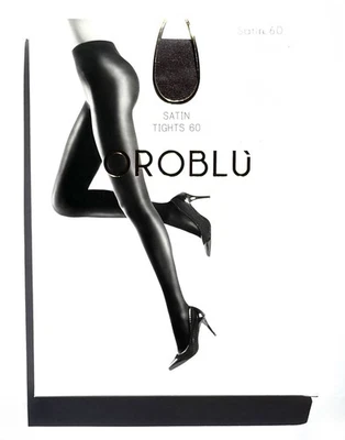 Oroblu Satin Tights 60 Den Size M Color Smoke - Bild 1 von 4