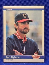 1984 Fleer - Bert Blyleven #536