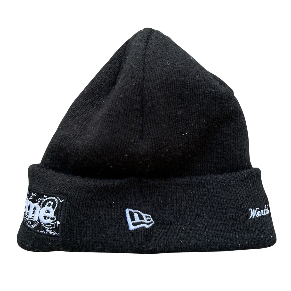 Supreme New Era Bandana Box Logo Beanie Black FW19 One Size | eBay
