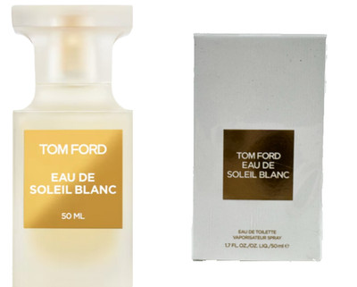 $300 Tom Ford NIB Sealed Soliel Blanc Eau De Toilette Spray 1.7 fl oz 50 ml