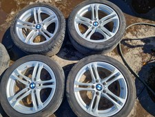 GENUINE BMW 5 SERIES F10 F11 18” 613M ALLOY WHEELS WITH TYRES 245/45R18