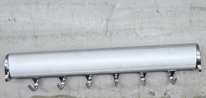 Tag Hardware 6-hook Designer Telescopic Belt Rack Full Extension Pullout