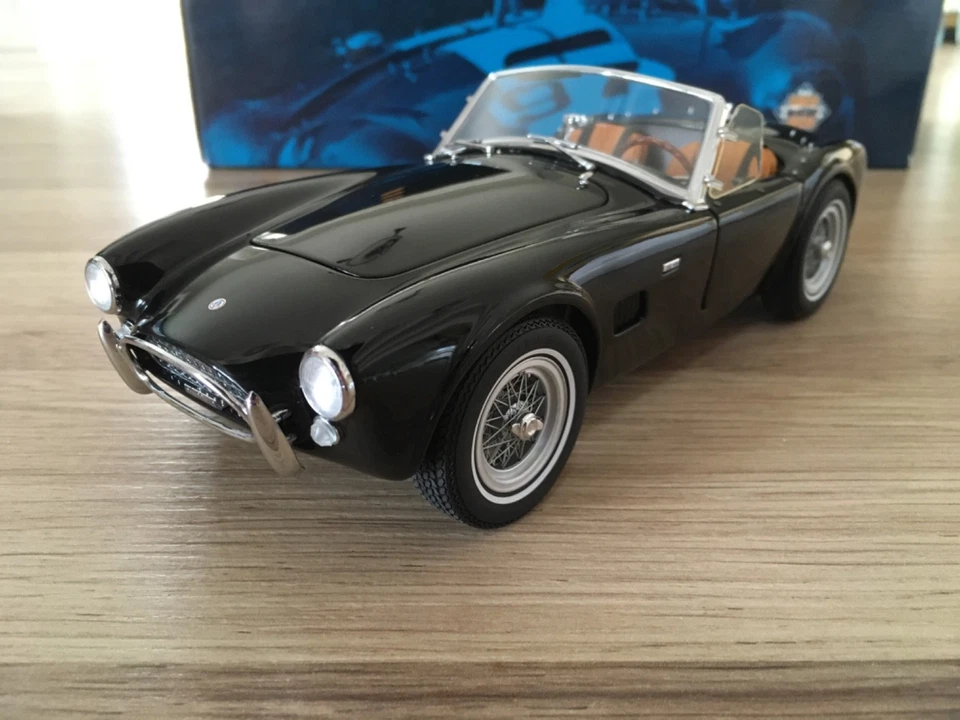 COBRA 289 1/18 EXOTO noire . parfait état, boite origine, rare - Photo 3/4