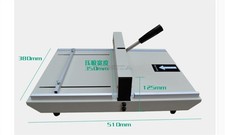 A3 Manual Paper Marking Press 350Mm Paper Folding Machine New ih
