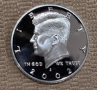 2002 S Proof Silver Kennedy Half Dollar