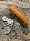 (40)  1959-1964  US SILVER WASHINGTON  1 ROLL,  all BU/MS coins!!!!