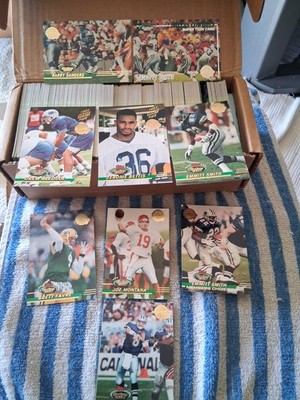 1993 TOPPS Stadium Club Football,  Super Team Members Only Redeemed Set. 