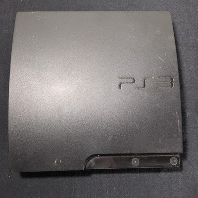 Sony PlayStation 3 PS3 Slim CECH-3001A Black Console Only For Repair Read Desc!