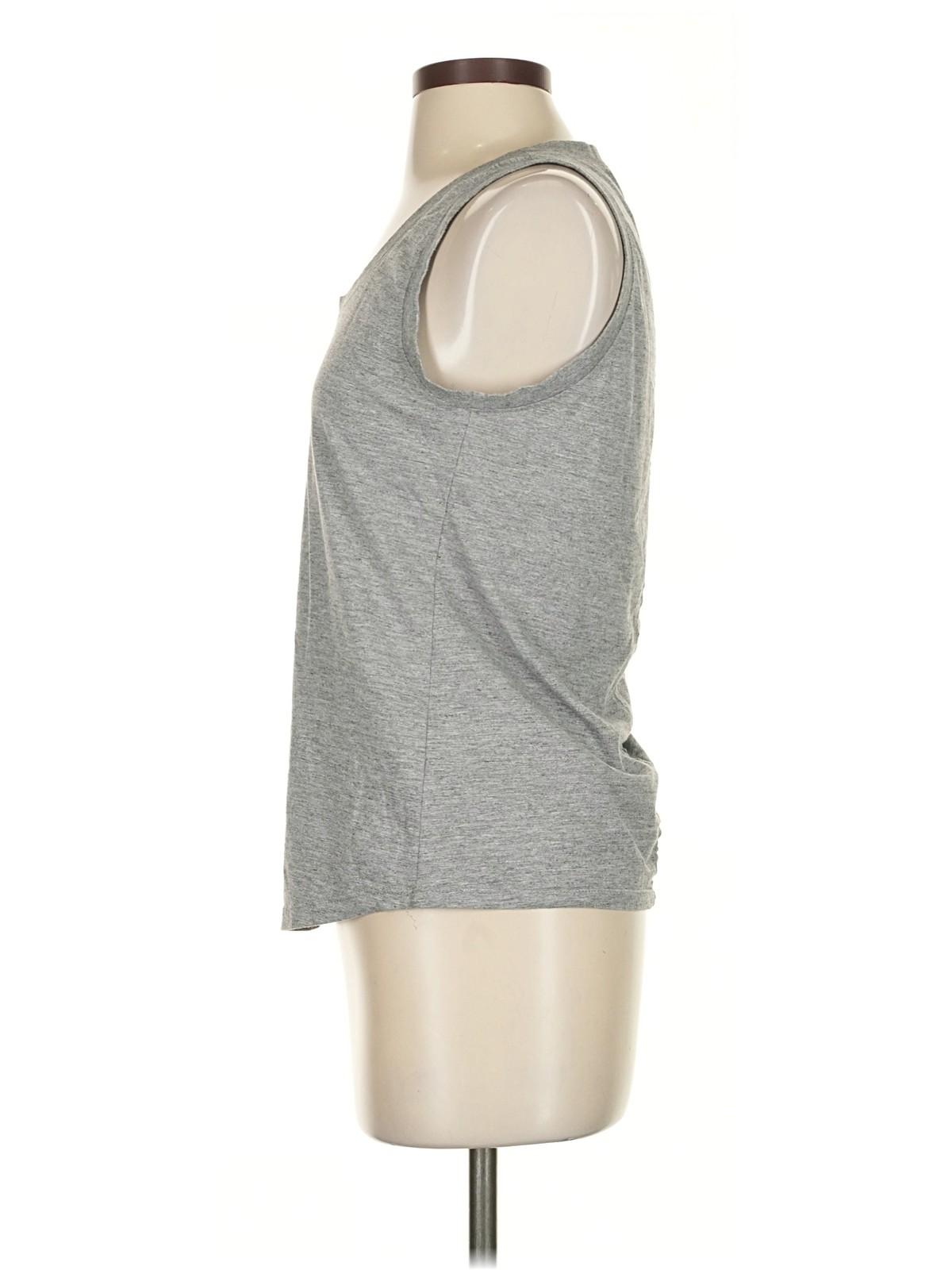 Adriano Goldschmied Women Gray Sleeveless T-Shirt S thumbnail 4