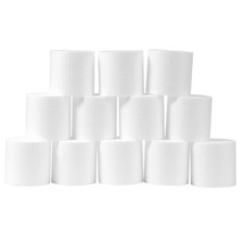 12 Pack 3 Inch Foam Circles 3 Inch Thick Polystyrene DIY Crafts Decor White