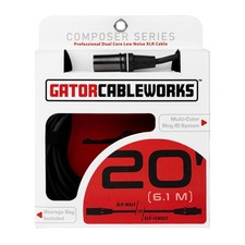 Used Gator Cableworks Composer Series 20ft XLR Microphone Cable