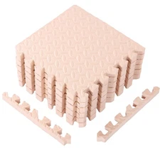 12 Tiles 12x12x1 Inch EVA Thick Interlocking Foam Floor Tiles Puzzle Exercise...
