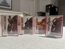 Upper Deck Purple Reign Kobe Bryant Lakers Trading Card Lot (4 Cards)