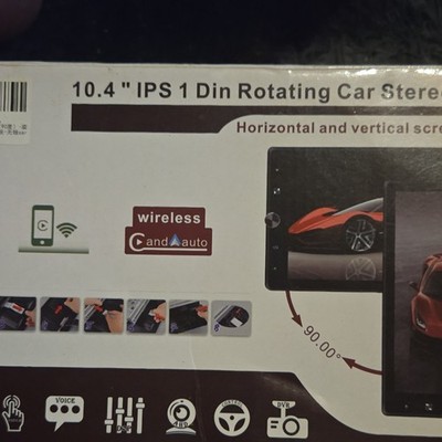 Android IPS 1 DIN Rotating Car Stereo Player