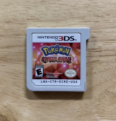 Pokémon Omega Ruby (3DS, 2019) Cartridge Only - AUTHENTIC - Tested - RARE