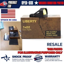 Swampfox Liberty Micro Reflex 1x22mm Red Dot 3 MOA Dot Sight For RMR - RESALE