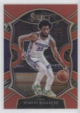 2020-21 Panini Select Concourse Red Prizm 12/199 Marvin Bagley III #25 0q5