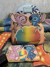 Disney Stitch Angel Snow Cone Loungefly Set