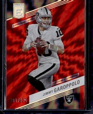 2023 Donruss Elite #51 Jimmy Garoppolo Aspirations Shimmer #481/625