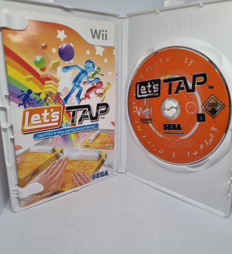 Lets Tap | Nintendo Wii / Wii U Nintendo PAL | Complete W Manual VGC - Picture 2 of 3