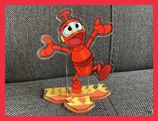 RARE FIGURINE ACRYLIQUE PVC NONO LE PETIT ROBOT ULYSSE 31 DESSIN ANIMÉ FR3 12cm