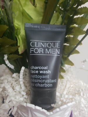 Clinique for men Charcoal Face Wash Travel Size 1.0oz New