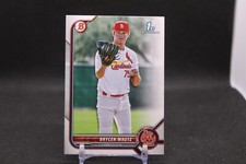 Brycen Mautz #BD-124 2022 Bowman Draft  St. Louis Cardinals