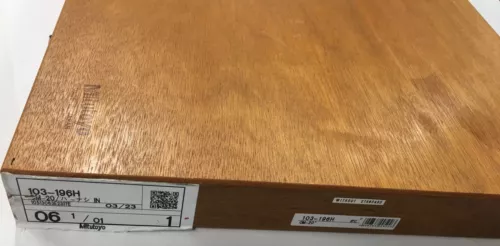 Mitutoyo CASE ONLY for 19-20" Micrometer (103-196H)