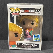 Funko Pop! Television The Big Bang Theory 832 Raj Koothrappali  W/Protector