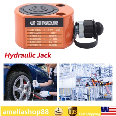 45 Steel Portable Hydraulic Cylinder Jack 44092 Pounds Lifting Capacity Jack