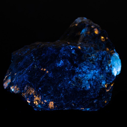 Large Palitra pegmatite fragment. 1429g UV LW Fluorescent specimen Kola, Russia - Picture 7 of 8