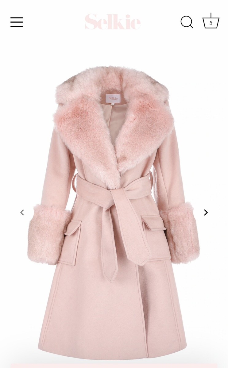 Selkie 5x Groupie Coat Fur Pink Princess Maternity | eBay