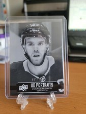 2021-22 Upper Deck Series 1 Hockey Portraits Connor McDavid Oilers # 157/250