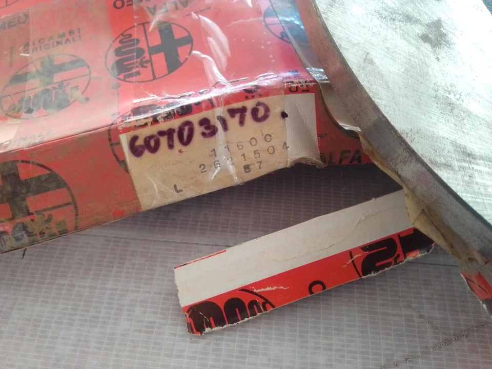 Rotor de disco de freno trasero para Alfa Romeo Alfetta 60703170 116002621504 OEM Foto 3 de 3