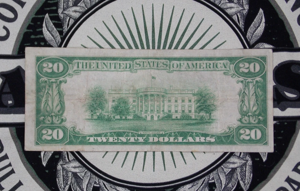 1929 $20 NB Kentucky National Currency *LEBANON* KY Ch#2150 E000214A ECC&C, Inc. - Image 2 of 4