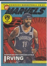 KYRIE IRVING 2020 Donruss NET MARVELS $$ BASKETBALL Insert Card BROOKLYN NETS!