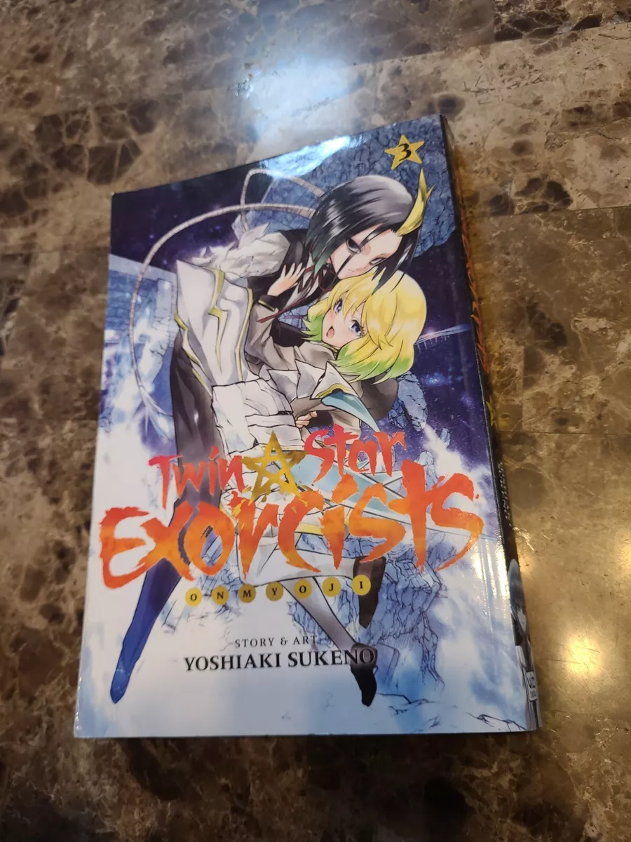 Twin Star Exorcists manga bundle volumes 3-6 by Yoshiaki Sukeno