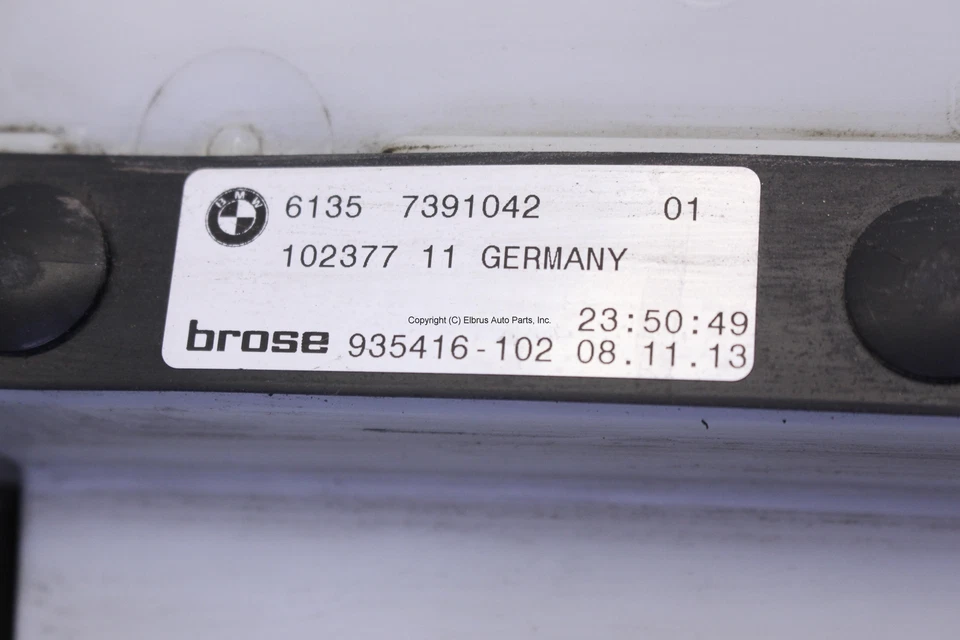 BMW 335XI 12 - 15 PARACHOQUES TRASERO BARRA DE REFUERZO DE IMPACTO SENSOR ABRIDOR INTELIGENTE CON AMORTIGUADOR OEM Foto 4 de 4