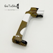 Extended Mag Release for for Glock GEN 3 , 17, 19, 26, 34, Aluminum Tan Camo