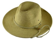 Large Brim Summer Fedora-wheat-large-59cm