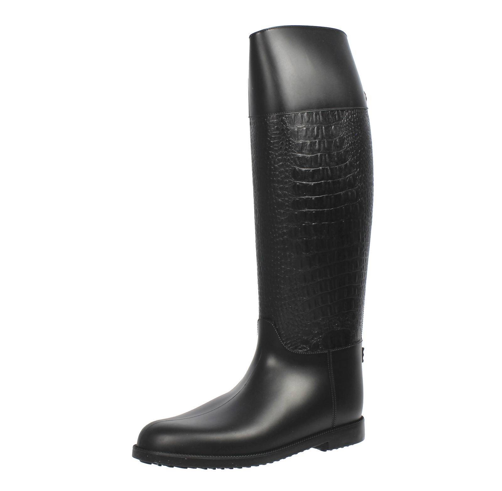 Мокасины для дождевика - Stivali Nero - Taglia 39 Scarpe Donna Stivali