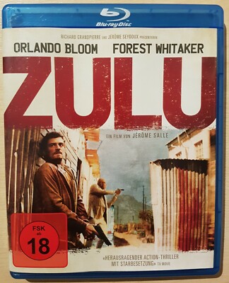 Zulu (2013 BluRay) Orlando Bloom, Forest Whitaker, Conrad Kemp, Inge Beckmann