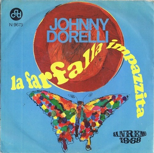 Johnny Dorelli ‎–Der verrückte Schmetterling / Seltsam TOP 45 Runden von 1968 8,50 €