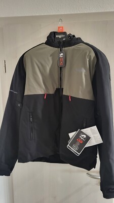 Furygan Addax 6484-1059 Black-Khaki Motorradjacke 2XL