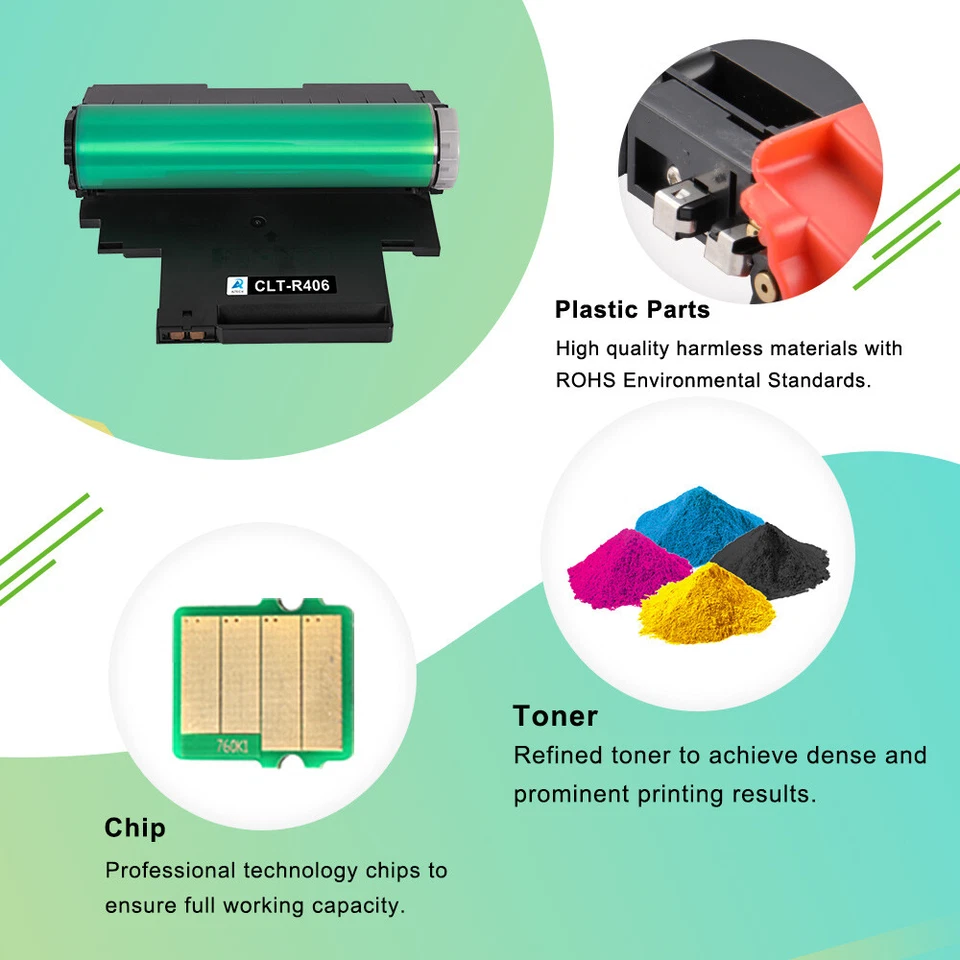 Bildtrommel kompatibel für Samsung C430 C430W C480 C480FW C480W CLP-360 CLT-R406 - Bild 2 von 4