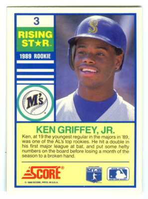 ケン・グリフィー・ジュニア　MLB ベースボールカード　Post 1990年 ケン・グリフィー・ジュニア MLB ベースボールカード Post 1990